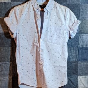 👍Short sleeve button up
